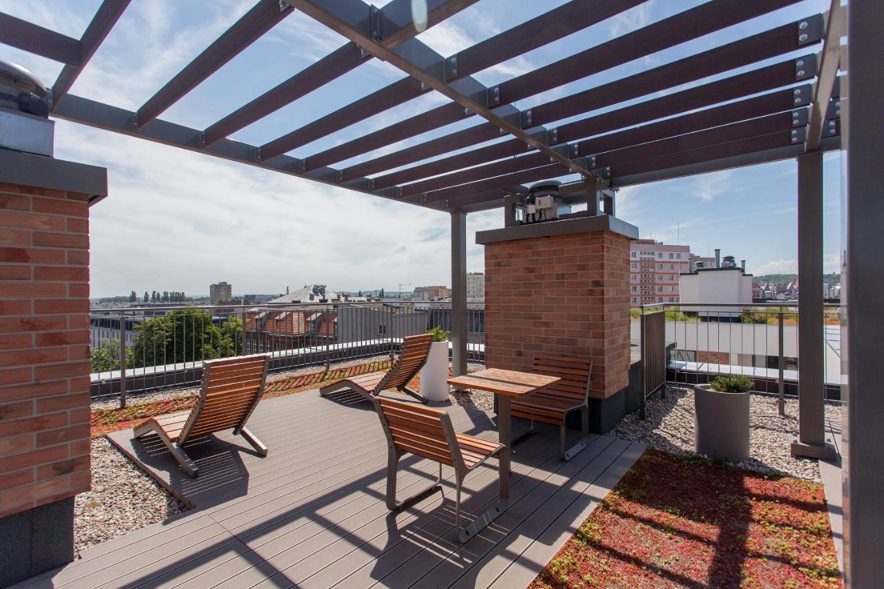 Gdansk, Dlugie Ogrody 18 - Rooftop Terrace, Parking Esterno foto